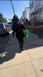 Phat ass latina walking OC