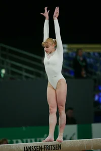 Candid gymnastics girls