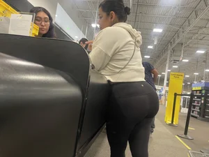 Small cute Latina milf with plumpy ass