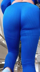 Gran culo de latina en leggings