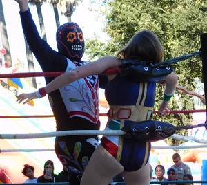 Candid wrestling girls
