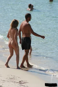 Bunch of sexy ladies on a nude beach