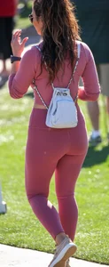 Pink outfit, lil bag!