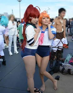 Sexy Asian girls in Cosplay outfits