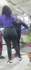 PF WORKER IN TIGHT BLACK JEANS