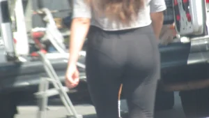 Teen VPL Black Tights