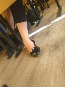 Candid High School Feet