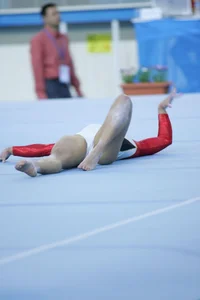 Candid gymnasts
