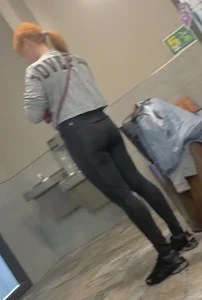 Hottest Red Headed Milf Working Out Iv Ever Seen