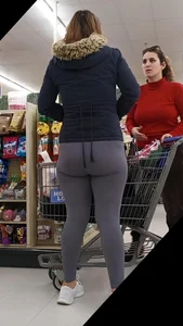 Thick Middle Eastern Ass In Grey Spandex [OC]