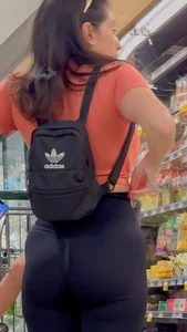 Milf with a great ass at Whole Foods