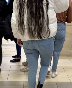 Fly in her Levi’s