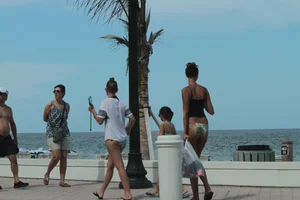 Riviera Beach, Florida tons of sexy bikini babes