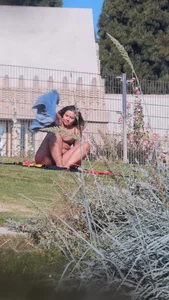 Suntanning 101 PAWG in Thong