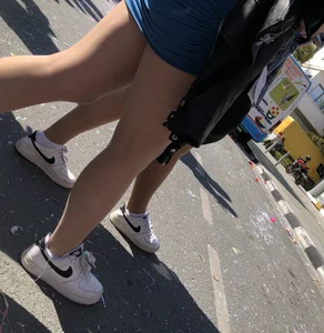 Carnival girls wearing pantyhose, spandex shorts, stockings, skirts and other outfits