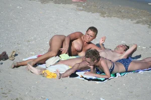 Continesti nude beach girls in Romania