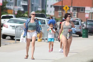 Beach and bikini candid girls