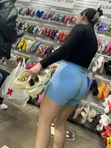 FIT BLUE BIKER SHORTS LATINA 🩵 [ OC ]