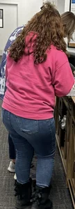 Big ass in tight jeans