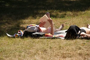 Creepshots of some girls in the park getting some sun in bikinis