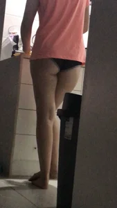 Booties of candid girls in panties and swimsuits