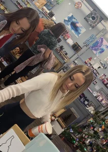 Blonde twin