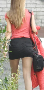 Sexy Candid Booty And Legs Street Photo, Tall Skinny Candid Girl