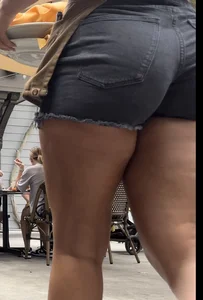 PERFECT Ass in Tiny Shorts