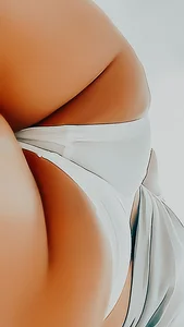 Incredibly Hot Booty in White Panties Selfies Collection