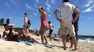 Hot girls at the beach