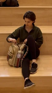 Tall/Skinny Short Haired College Girl Gets Upshotted And Flash Reveals Panties