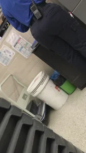 THICC JUICY AZZ LATINA TSA WORKER  ( OC + FACESHOT)