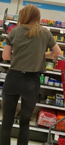 *!*!Gorgeous Booty FILLING those tight leggings!*!*