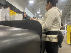 Small cute Latina milf with plumpy ass
