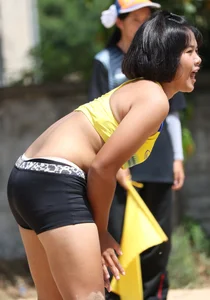 Thai candid volleyball girls