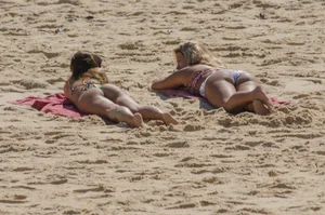 Beach and bikini girls