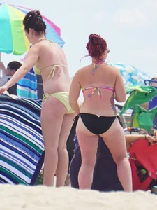Beach and bikini girls