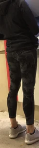 Nice ass in leggings at the ATM