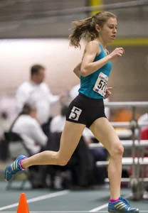 Canadian girls at an Alberta track and field tournament