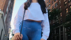 Busted & Flicked off by Gorgeously Flawless Brunette (Photos)