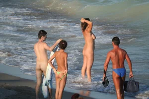 Continesti nude beach girls in Romania