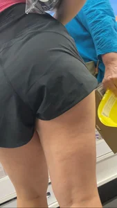 THICK Yummy Thighs Nice Ass on Pretty College Babe