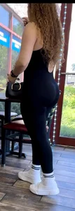 Latina ASS! Black bodysuit  perfect ass