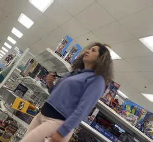 Thick Latina Milf In Pink Sweatpants!