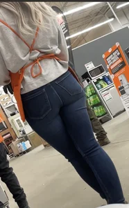 Glasses Platinum blonde booty at HD