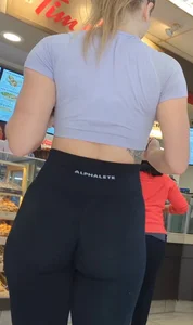 Alphalete babe with an Alpha+ ass