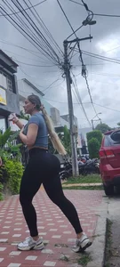 Ask for directions to a sexy blonde Colombian with a big butt.”
