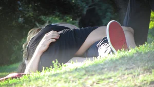 Bunch of sexy girls upskirted at parks showing their panties and asses