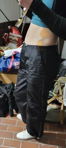 Blonde in cargos showing g string straps