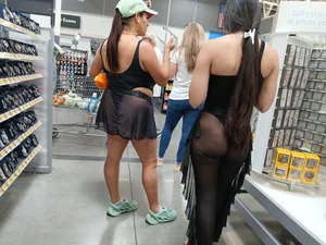 Double Trouble in see through